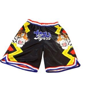 NCAA Young Kings TSU‎ Tigers Athletic Shorts Men Sz L YK1K Multicolor Athleisure